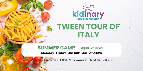 Tour of Italy In-Person Camp (Ages 10-14)
