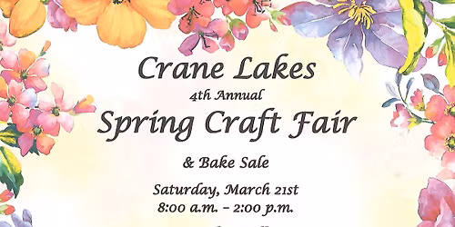 Crane Lakes Craft Fair