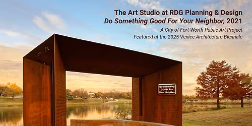 Do Something Good For Your Neighbor, a public art panel discussion