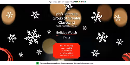 Holiday Watch Party