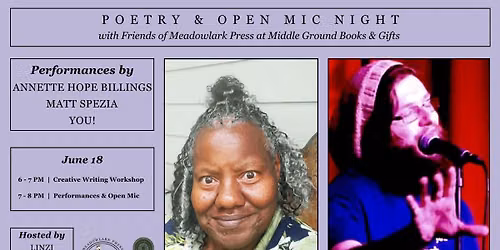Poetry & Open Mic Night with Meadowlark Press & Middle Ground Books