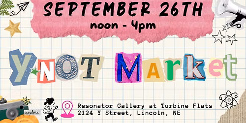 Y-NOT MARKET: SEPTEMBER 26TH