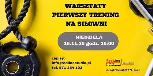 PIERWSZY TRENING NA SI\u0141OWNI