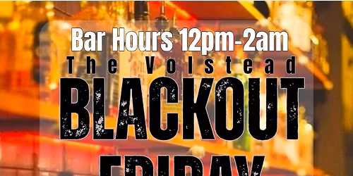 Blackout Friday Sale!