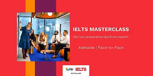 Face-to-face IELTS Masterclass - Adelaide