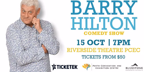 Barry Hilton Comedy Show in Perth