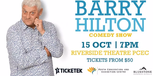 Barry Hilton Comedy Show in Perth
