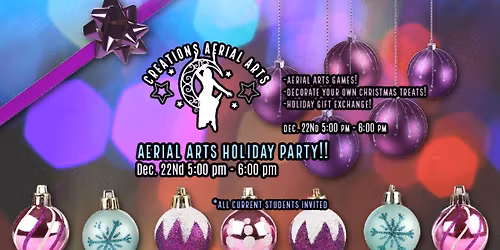 Studio Holiday Party! -Current Students Only