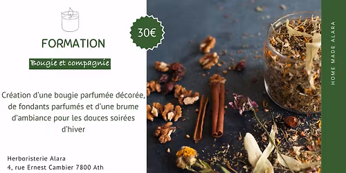 Atelier Cr\u00e9ation bougie et compagnie