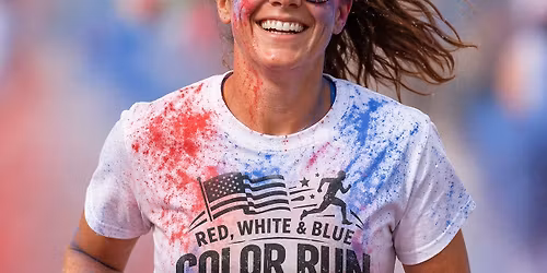 Red, White and Blue Color Run 