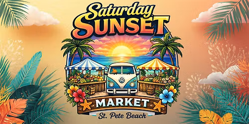 Saturday Sunset Market on St Pete Beach