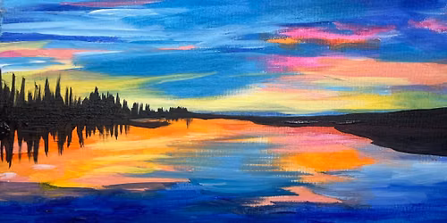 Friday "EASY LAGOON" Painting Class