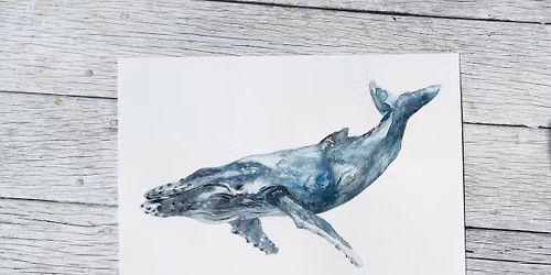 Watercolour Whales Workshop 31st October 2025