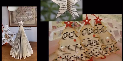 Julepynt af gl b\u00f8ger