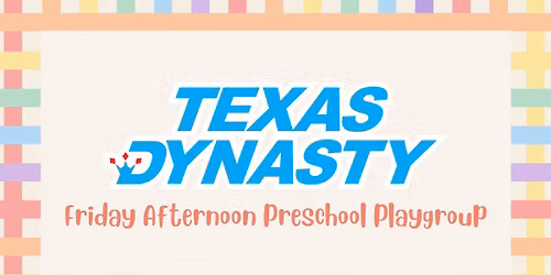 Friday Afternoon Preschool Playgroup