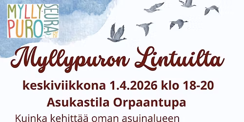 Myllypuron lintuilta