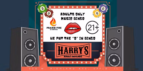 FREE ADULT Music Bingo at Harry's Adult Daycare