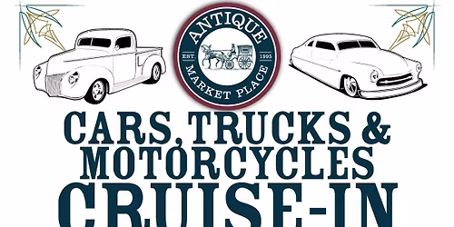 Annual Car Cruise-In at Antique Market Place \ud83d\ude98\ud83c\udfc1
