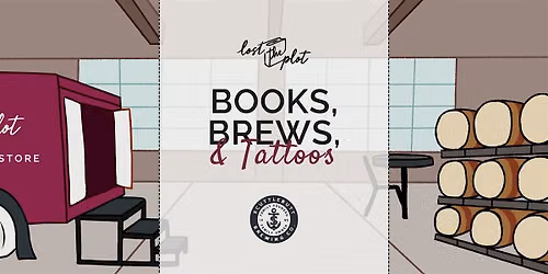 Books, Brews, & Tattoos + Book Club @ Scuttlebutt Brewing Taproom