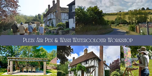 Plein Air Pen & Wash Watercolour Painting Workshop