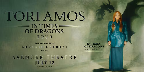 Tori Amos - In Times of the Dragons Tour with Bartees Strange