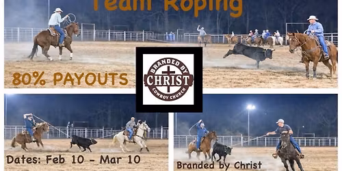 Branded by Christ CC Team Ropings