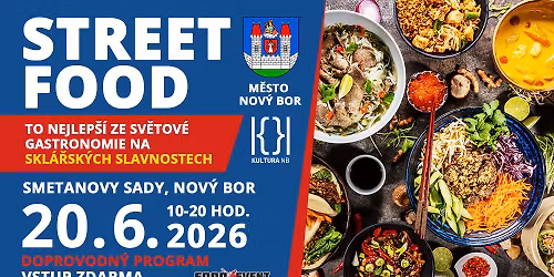 STREET FOOD FESTIVAL Nov\u00fd Bor 2026