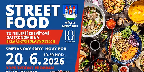 STREET FOOD FESTIVAL Nov\u00fd Bor 2026