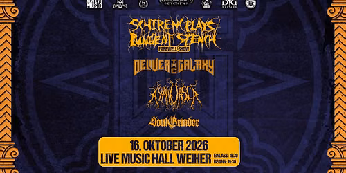 SCHIRENC PLAYS PUNGENT STENCH (Farewell) - Those Who Came From heaven Tour 2026