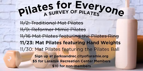 Pilates for Everyone Specialty Class