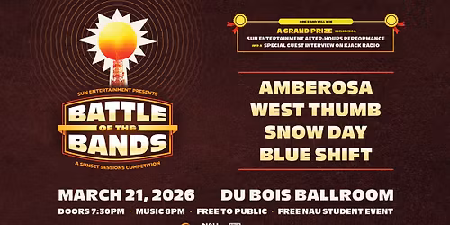 Battle of the Bands: A SUNset Sessions Competition