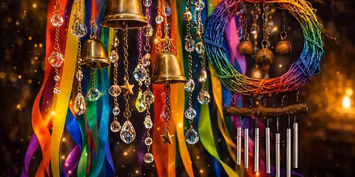 CRAFTING RAINBOW WITCH BELLS, SUNCATCHERS & CHIMES! A WEEKLY WITCHES CRAFT ACTIVITY! — 1104 Main St, Suite 100, Vancouver, WA, United States, Washington 98660
