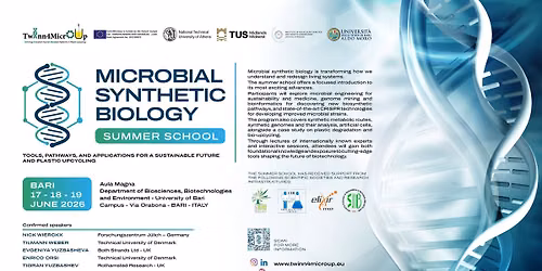 MICROBIAL SYNTHETIC BIOLOGY | SUMMER SCHOOL 2026