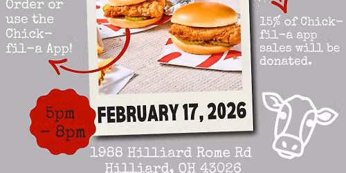 Chick-fil-a Spirit Night!