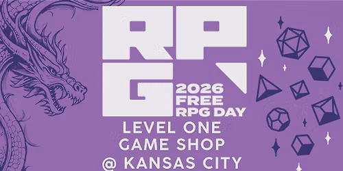 Level One - Free RPG Day @ Kansas City Central Library