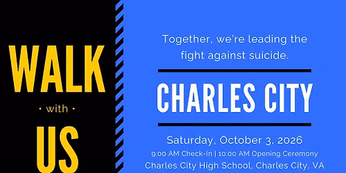 Charles City Out of the Darkness Walk