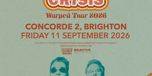 China Crisis | Brighton, Concorde 2 (Half Hall)