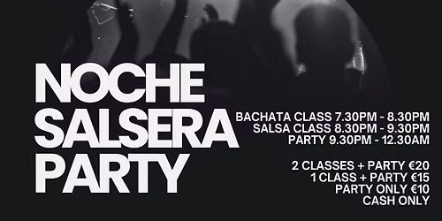 Salsa October Party + 2 Classes