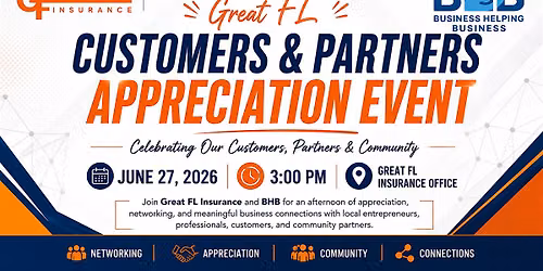 Great FL Customers & Partners Appreciation Event with BHB