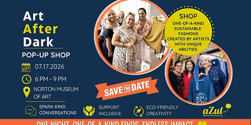 Art After Dark | Sustainable Fashion Pop-Up by aZul