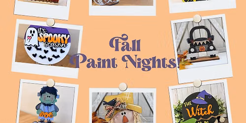 Fall & Halloween Paint Workshop