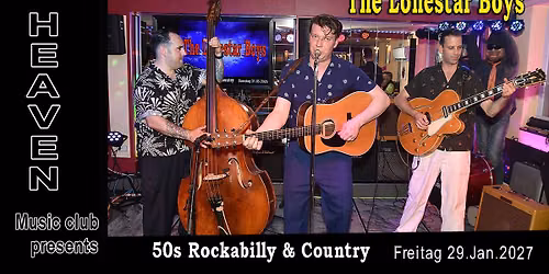 The Lonestar Boys (CH & D) live im Heaven. Eintritt frei