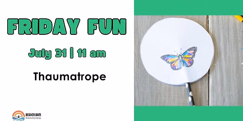 Friday Fun: Thaumatrope