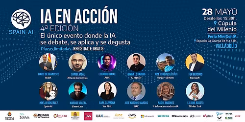 Congreso Spain AI: IA en acci\u00f3n 4\u00aa edici\u00f3n (Valladolid)