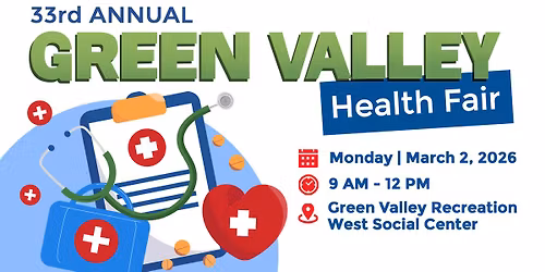 33rd Annual Green Valley Health Fair