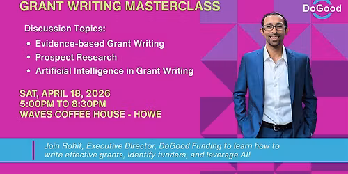 Grant Writing Master Class - Vancouver
