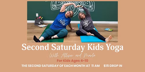 Second Saturday Kids Yoga at OTY