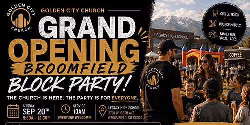 Grand Opening Sunday! - Broomfield Block Party