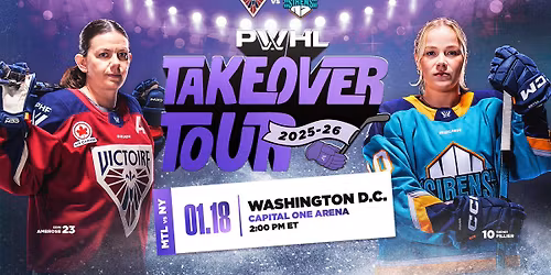 PWHL Takeover Tour: New York Sirens vs. Montreal Victoire