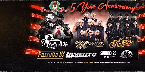 DURANGO FEST EN HUNTIGTON PARK